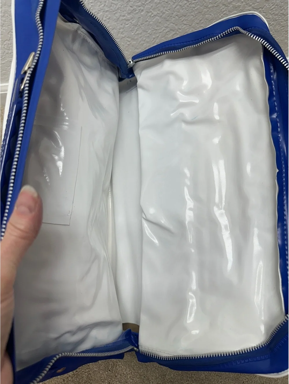 Vtg New Amtrak Carryon Travel Bag Tote Sealed Railroad Train Vinyl
